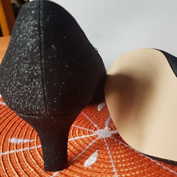 Glitter toeless heel - Picture 6 of 9